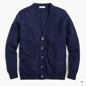Boy’s cotton-cashmere cardigan sweater